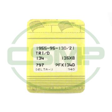 134D SIZE 130 PACK OF 10 NEEDLES SINGER DISCONTINUED