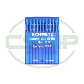 134EL SIZE 110 PACK OF 10 NEEDLES SCHMETZ 134EL SIZE 110 PACK OF 10 NEEDLES SCHMETZ