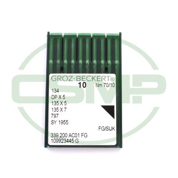 134FG SUK GEBEDUR SIZE 60 GROZ BECKERT PACK OF 10 NEEDLES