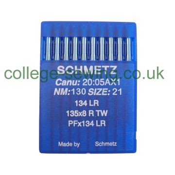 134LR SIZE 130 PACK OF 10 NEEDLES SCHMETZ