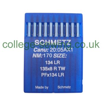 134LR SIZE 170 PACK OF 10 NEEDLES SCHMETZ