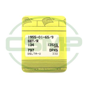 134R SIZE 65 PACK OF 10 NEEDLES SINGER DISCONTINUED