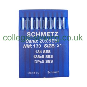134 SES SIZE 130 PACK OF 10 NEEDLES SCHMETZ 134 SES SIZE 130 PACK OF 10 NEEDLES SCHMETZ