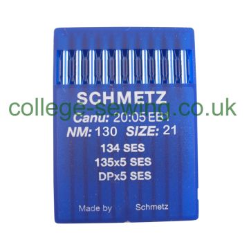 134 SES SIZE 130 PACK OF 10 NEEDLES SCHMETZ