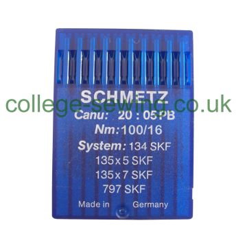 134 SKF SIZE 100 PACK OF 10 NEEDLES SCHMETZ