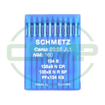 134S SIZE 160 PACK OF 10 NEEDLES SCHMETZ