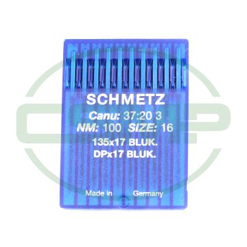 135X17BLUK SIZE 100 PACK OF 10 NEEDLES SCHMETZ SCHMETZ DISCONTINUED