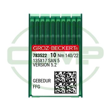 135X17 SAN5 FFG GEBEDUR SIZE 140 PACK OF 10 NEEDLES GROZ BECKERT