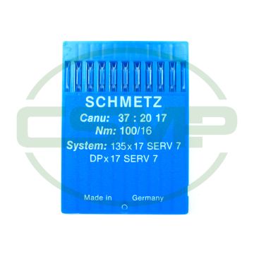 135X17SERV7 SIZE 100 PACK OF 10 NEEDLES SCHMETZ