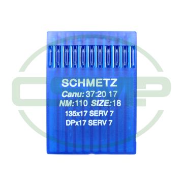 135X17SERV7 SIZE 110 PACK OF 10 NEEDLES SCHMETZ