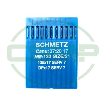 135X17SERV7 SIZE 130 PACK OF 10 NEEDLES SCHMETZ