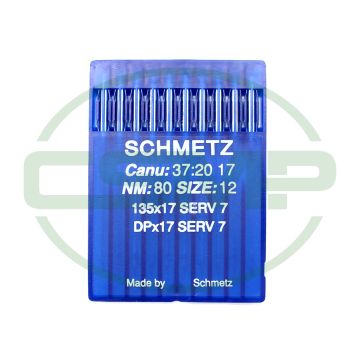 135X17SERV7 SIZE 80 PACK OF 10 NEEDLES SCHMETZ