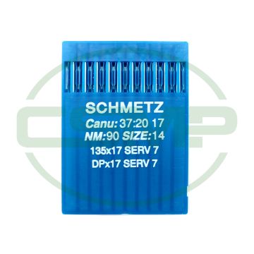 135X17SERV7 SIZE 90 PACK OF 10 NEEDLES SCHMETZ