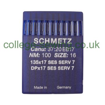 135X17SES SERV7 SIZE 100 PACK OF 10 NEEDLES SCHMETZ