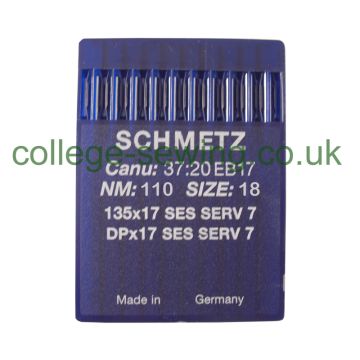 135X17SES SERV7 SIZE 110 PACK OF 10 NEEDLES SCHMETZ