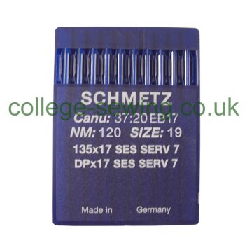 135X17SES SERV7 SIZE 120 PACK OF 10 NEEDLES SCHMETZ