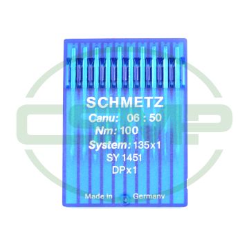 135X1 SIZE 100 PACK OF 10 NEEDLES SCHMETZ