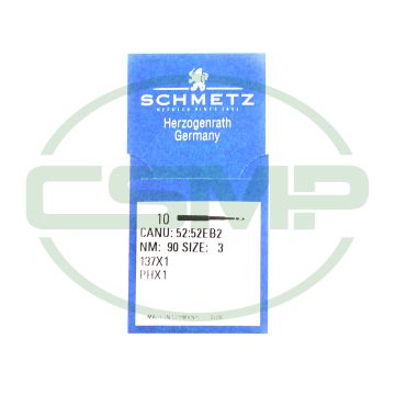137X1 SIZE 90 PACK OF 10 NEEDLES SCHMETZ