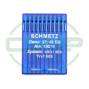 149X1SES SIZE 100 PACK OF 10 NEEDLES SCHMETZ DISCONTINUED 149X1SES SIZE 100 PACK OF 10 NEEDLES SCHMETZ DISCONTINUED