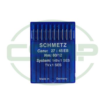 149X1SES SIZE 80 PACK OF 10 NEEDLES SCHMETZ DISCONTINUED 149X1SES SIZE 80 PACK OF 10 NEEDLES SCHMETZ DISCONTINUED