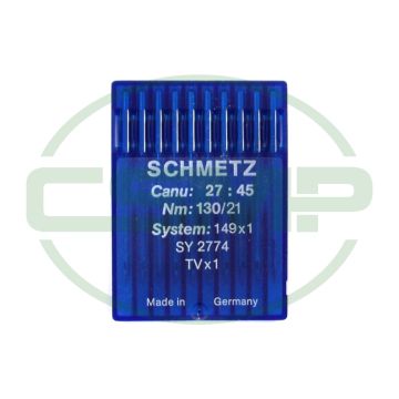 149X1 SIZE 130 PACK OF 10 NEEDLES SCHMETZ 149X1 SIZE 130 PACK OF 10 NEEDLES SCHMETZ