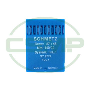 149X1 SIZE 140 PACK OF 10 NEEDLES SCHMETZ DISCONTINUED 149X1 SIZE 140 PACK OF 10 NEEDLES SCHMETZ DISCONTINUED