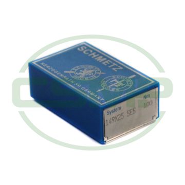 149X25SES SIZE 100 PACK OF 10 NEEDLES SCHMETZ 149X25SES SIZE 100 PACK OF 10 NEEDLES SCHMETZ