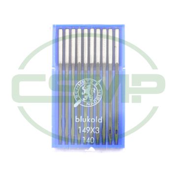 149X3BLUKOLD SIZE 140 PACK OF 10 NEEDLES SCHMETZ DISCONTINUED 149X3BLUKOLD SIZE 140 PACK OF 10 NEEDLES SCHMETZ DISCONTINUED
