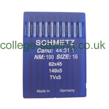 149X5 SIZE 100 PACK OF 10 NEEDLES SCHMETZ