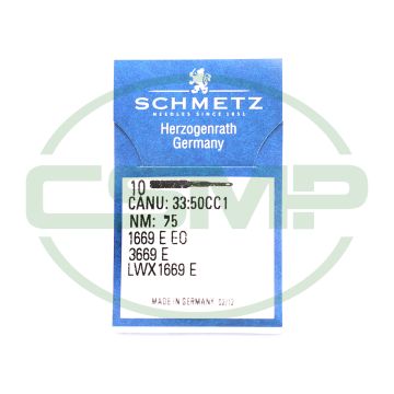 1669E SIZE 75 PACK OF 10 NEEDLES SCHMETZ 1669E SIZE 75 PACK OF 10 NEEDLES SCHMETZ