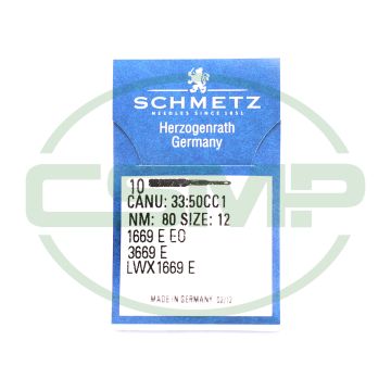 1669E SIZE 80 PACK OF 10 NEEDLES SCHMETZ 1669E SIZE 80 PACK OF 10 NEEDLES SCHMETZ