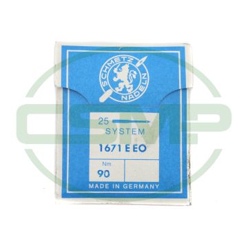 1671EEO SIZE 90 PACK OF 10 NEEDLES SCHMETZ DISCONTINUED 1671EEO SIZE 90 PACK OF 10 NEEDLES SCHMETZ DISCONTINUED