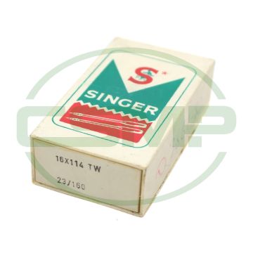 16X114TW SIZE 160 PACK OF 10 NEEDLES SINGER DISCONTINUED