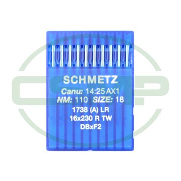 16X230NRTW SIZE 110 PACK OF 10 NEEDLES SCHMETZ