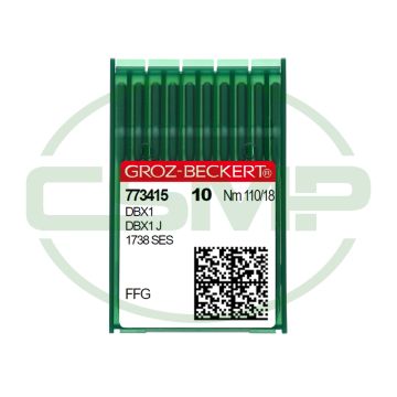 16X231FFG SES SIZE 110 GROZ BECKERT PACK OF 10 NEEDLES