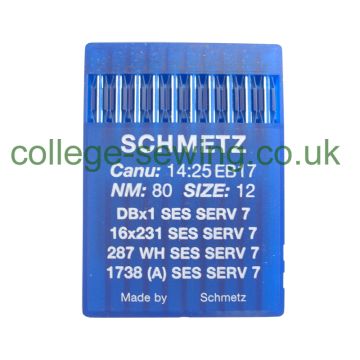 16X231SES SERV7 SIZE 80 PACK OF 10 NEEDLES SCHMETZ