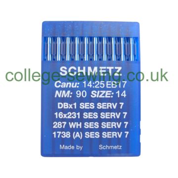 16X231SES SERV7 SIZE 90 PACK OF 10 NEEDLES SCHMETZ