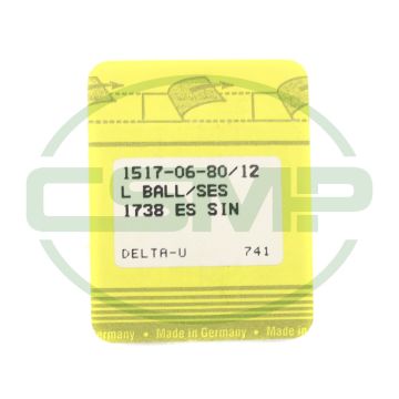 16X231 SES SIZE 80 SINGER PACK OF 10 NEEDLES DISCONTINUED