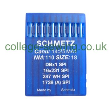 16X231 SPI SIZE 110 PACK OF 10 NEEDLES SCHMETZ