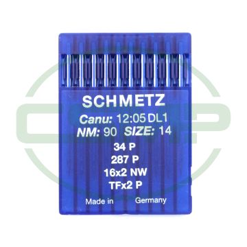 16X2NW SIZE 90 PACK OF 10 NEEDLES SCHMETZ DISCONTINUED