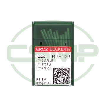 1717TPUE SIZE 110 PACK OF 10 NEEDLES GROZ BECKERT