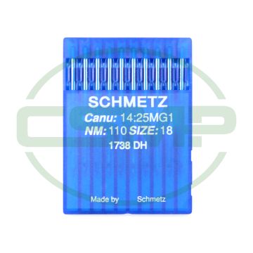 1738DH SIZE 110 PACK OF 10 NEEDLES SCHMETZ 1738DH SIZE 110 PACK OF 10 NEEDLES SCHMETZ