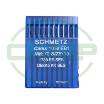1738ES SES SIZE 70 PACK OF 10 NEEDLES SCHMETZ
