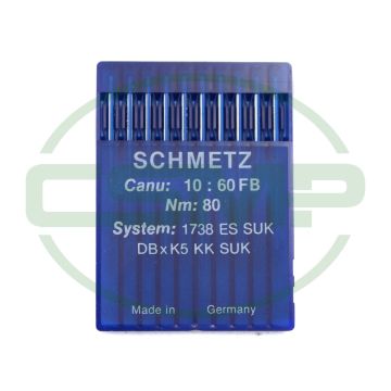 1738ES SUK SIZE 80 PACK OF 10 NEEDLES SCHMETZ