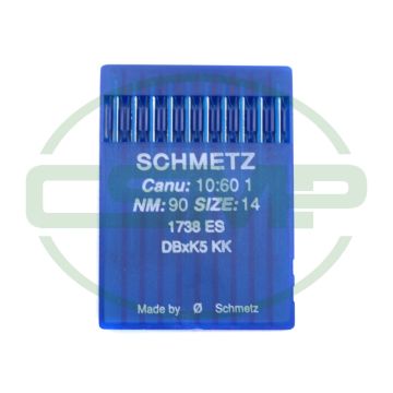 1738ES SIZE 90 PACK OF 10 NEEDLES SCHMETZ