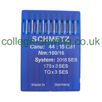 175X3 SES SIZE 100 PACK OF 10 NEEDLES SCHMETZ DISCONTINUED