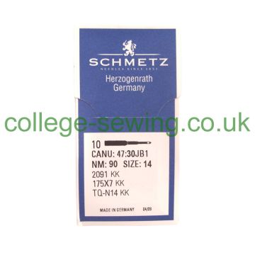 175X7KK SIZE 90 PACK OF 10 NEEDLES SCHMETZ