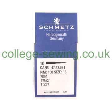 175X7 SIZE 100 PACK OF 10 NEEDLES SCHMETZ