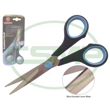 1864 5-1/2" SOFTGRIP SCISSOR DBLUE/LBLUE