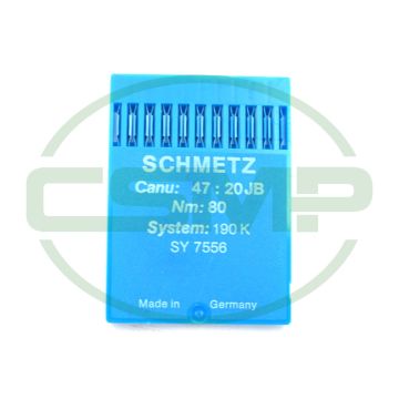190K SIZE 80 PACK OF 10 NEEDLES SCHMETZ 190K SIZE 80 PACK OF 10 NEEDLES SCHMETZ